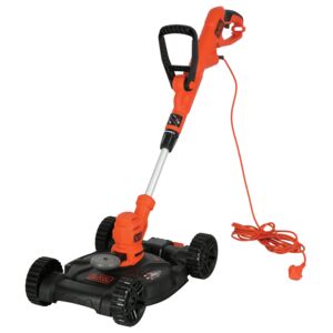 Black + Decker String Trimmer with Mower Deck Orange and Black Black + Decker String Trimmer with Mower Deck Orange and Black